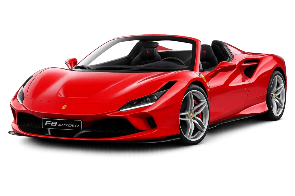 Ferrari F8 Spyder for rent in Dubai - Left Lane Car Rental
