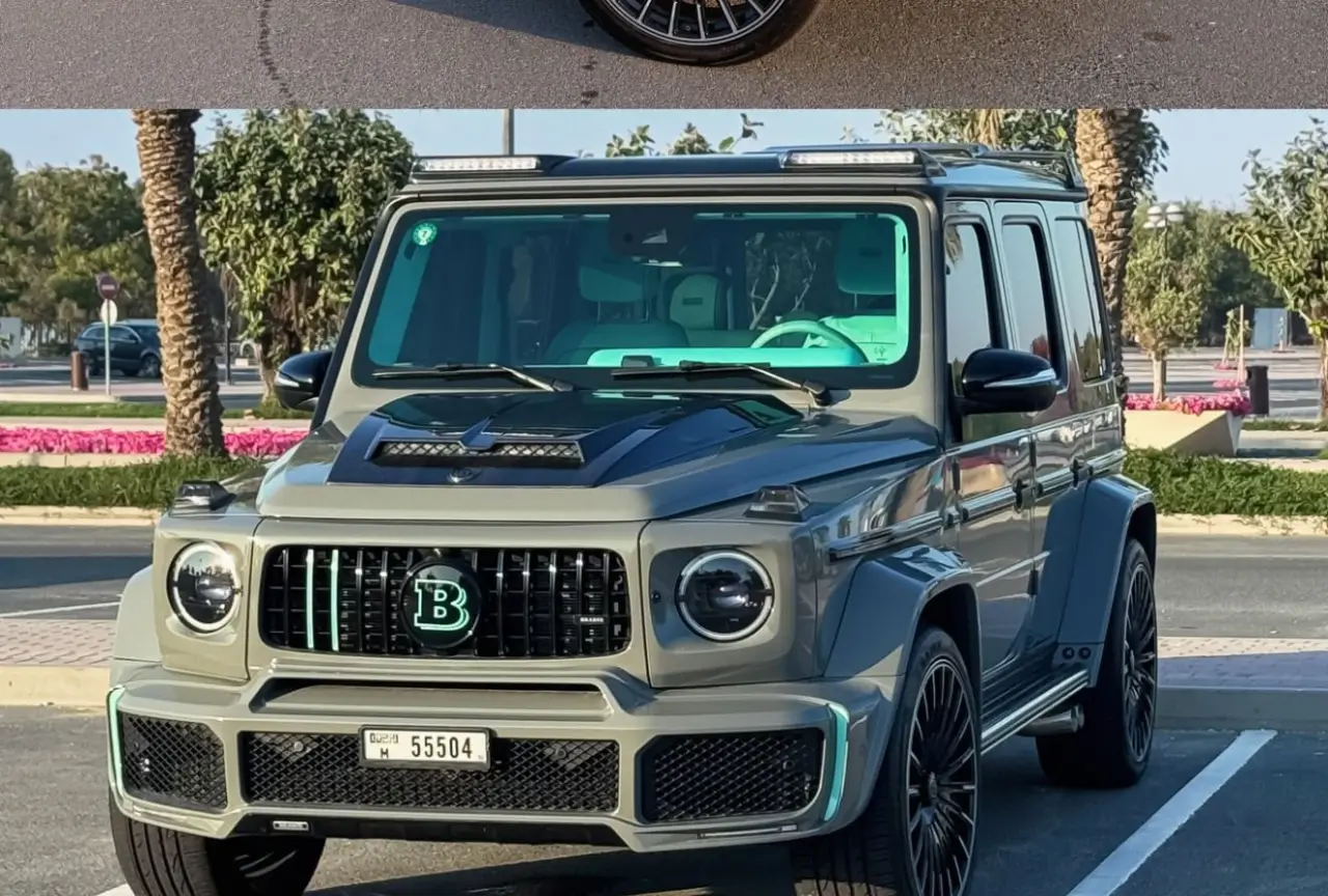 Mercedes BRABUS 800 G 63 front exterior in Dubai