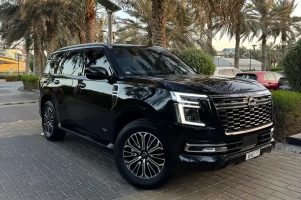 Black Nissan Patrol SUV