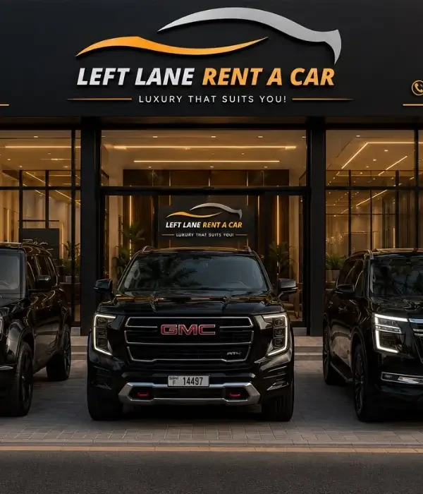 premium car rental dubai fleet showroom